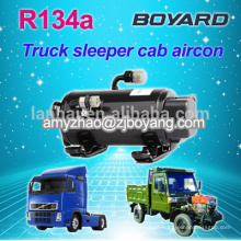 Compressor rotativo dc 12v/24v/48v de Boyard R134a para sistema de condicionador de ar de cabine de caminhão dorminhoco